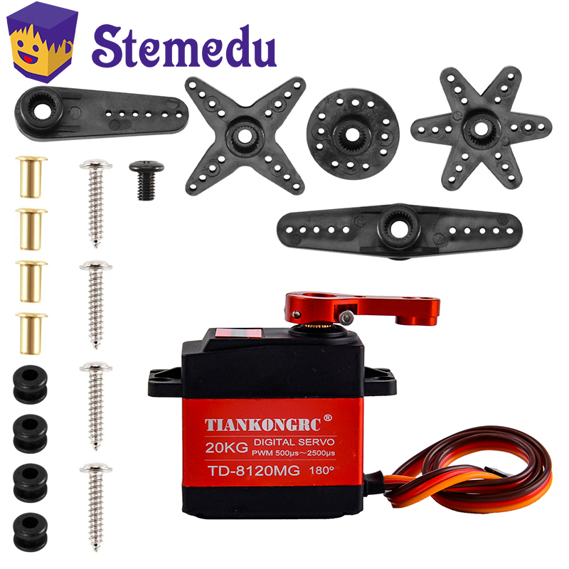 Rc Hobby Shops - TD-8120MG su geçirmez Metal dişli dijital
