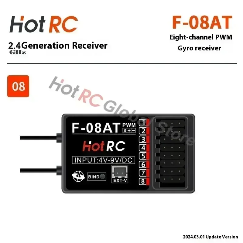 HOTRC 2.4Ghz 4/6/8 Kanal F-04A - Rc Hobby Shops incelemesi ve fiyatı