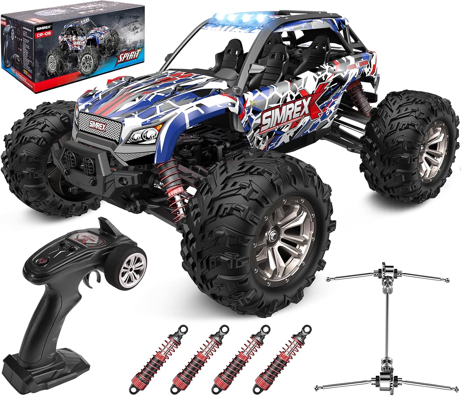 1/16 ölçekli, hobi sınıfı RC a - Rc Hobby Grade Monster Truck incelemesi ve fiyatı