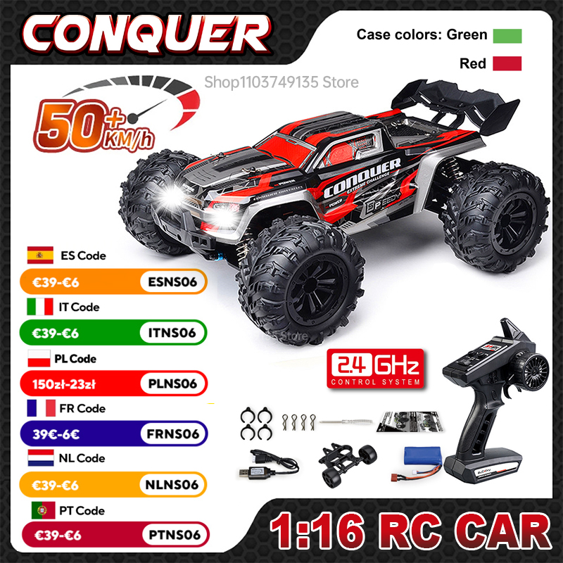 WLtoys 1:16 Ölçekli Büyük RC A - Rc Hobby Grade Truck incelemesi ve fiyatı