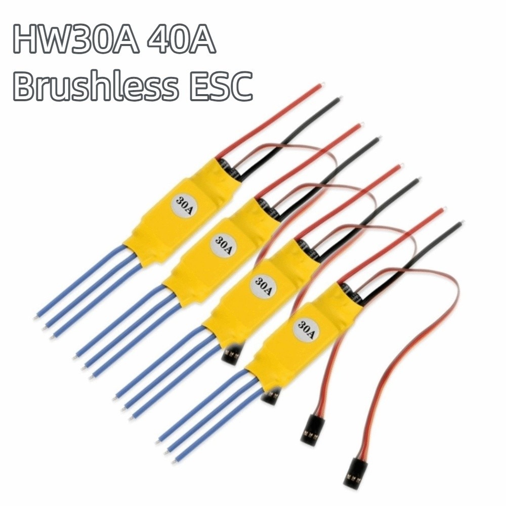 HW30A 40A Fırçasız ESC Muz Kaf - Rc Plane Hobby Zone incelemesi ve fiyatı
