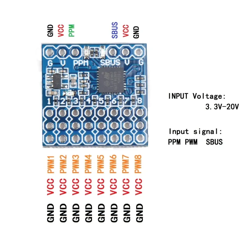 JHEMCU SPP-SBUS 8 Kanallı SPP  - Receiver Sbus 8Ch incelemesi ve fiyatı