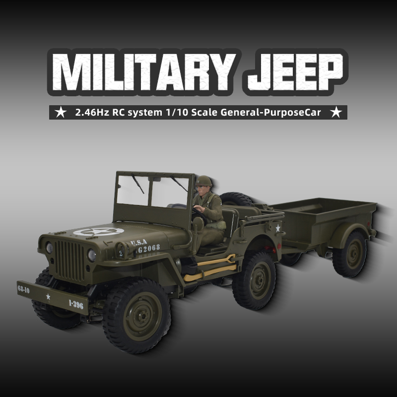 JJRC C8815 RC Araba 1941 JEEP  - Rc Hobby Grade Truck incelemesi ve fiyatı