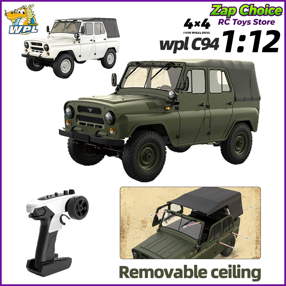 WPL C94 1/12 Ölçekli 4WD Elekt - Rc Hobby Grade Truck incelemesi ve fiyatı