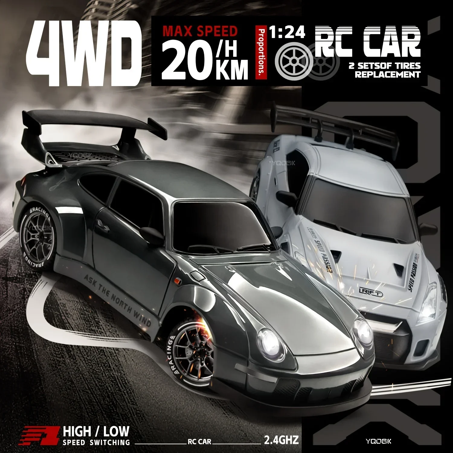 S814 1:24 4WD RC Drift Araba,  - Rc Hobby Toucan incelemesi ve fiyatı