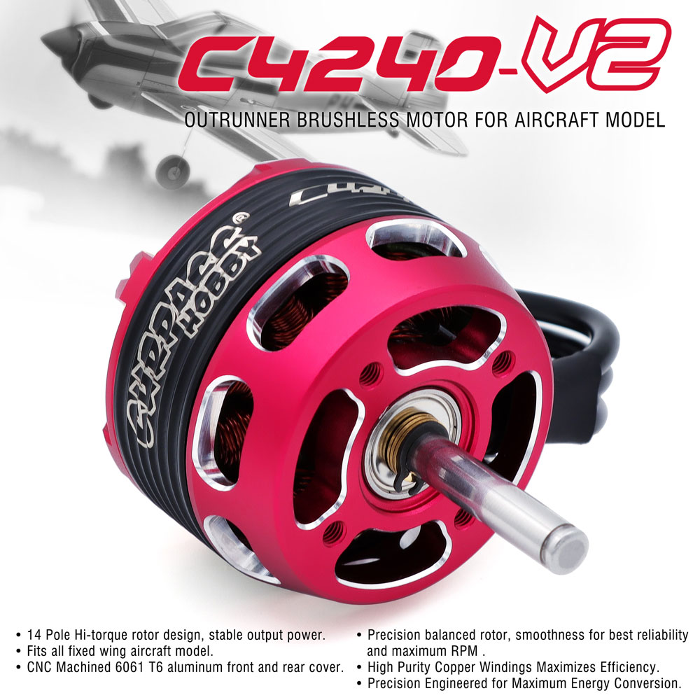SURPASS HOBBY C4240 750KV/850K - Rc Hobby Motor incelemesi ve fiyatı